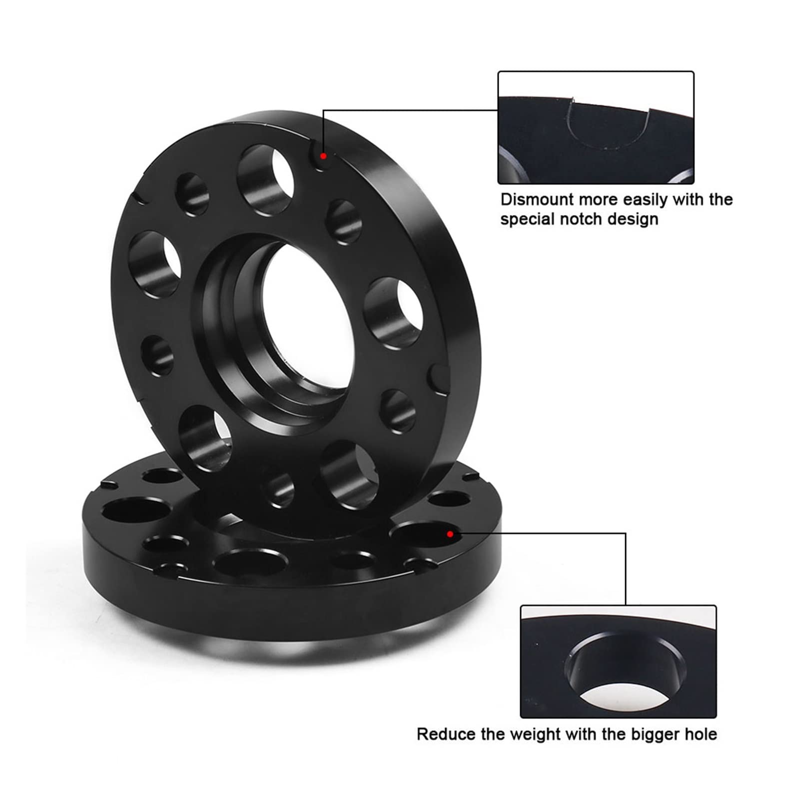 20mm 5x112mm 66.6mm piasta z otworem centrycznym dystansowe koła