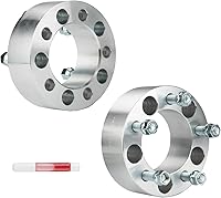 Vista 166 de KAX Espaciadores de rueda 4x4, adaptadores de espaciadores de rueda de 1" con pernos de 1/2" x20, diámetro del cubo de 59 mm, 2 piezas para Xpress