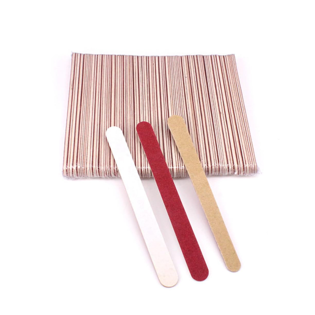 Mikinona 300 Pz blocco per levigare le unghie strumento per lime per unghie mini lime per unghie smalto per unghie strumenti per manicure limetta unghie limette per unghie nail file Bambù