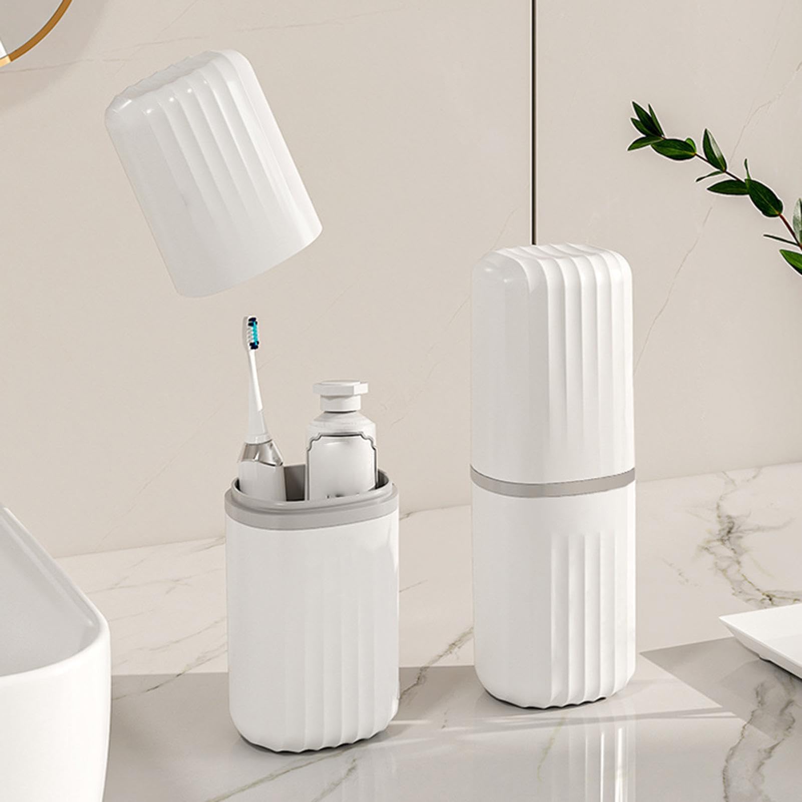 Set 6 Portaspazzolino Da Viaggio - Custodie Igieniche Traspiranti | Per Scuola, Palestra, Campeggio - Foto 8