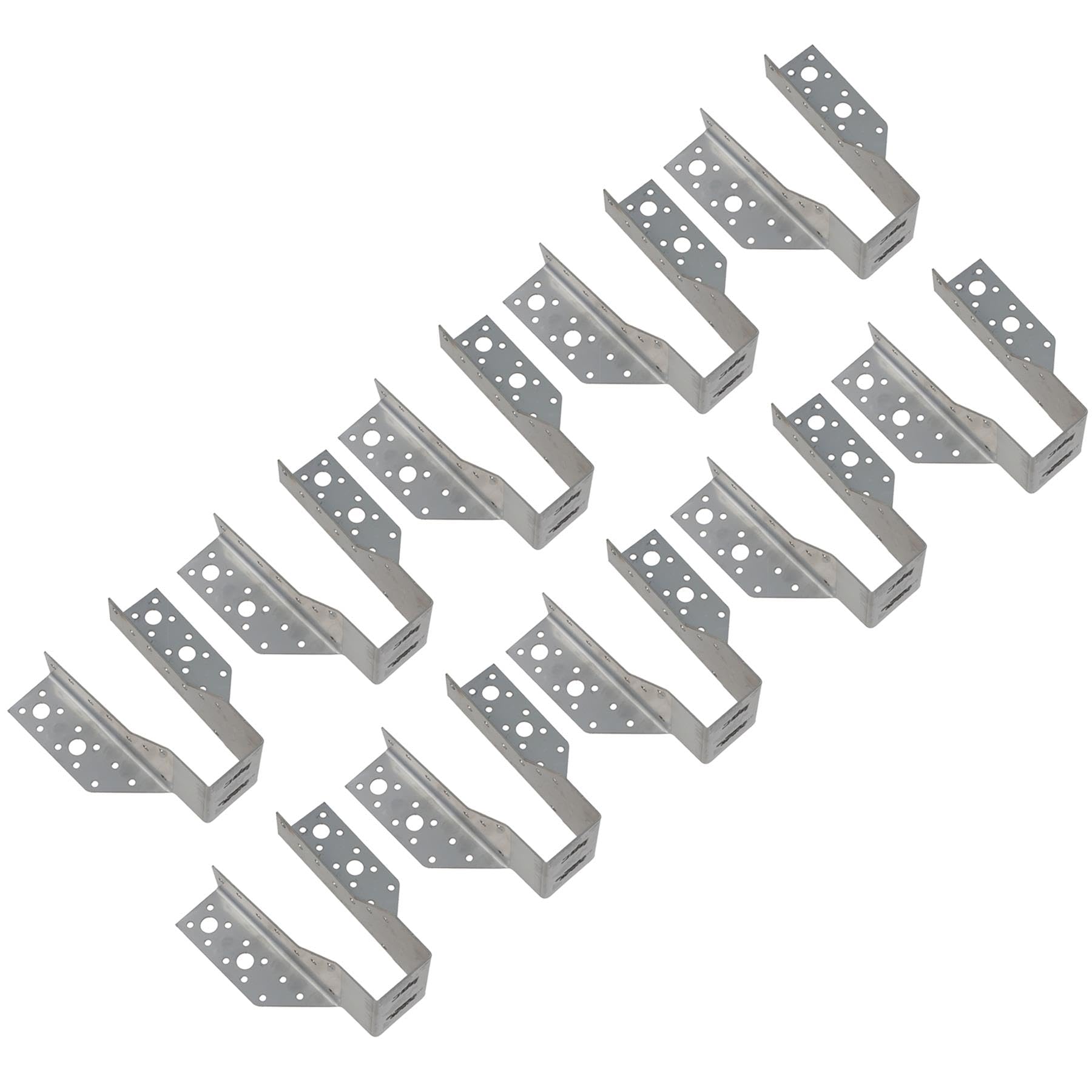 Stainless Steel Multi Truss Hanger Joist Support Fixings 47mm (W) x 168mm (L) 10pc