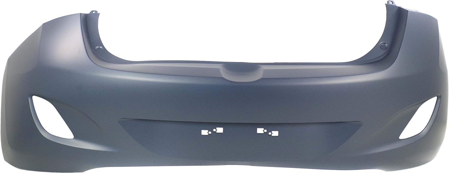 Compatible with 13-17 Elantra GT Hatchback 4-Door Rear Bumper Cover Assembly Primed Plastic