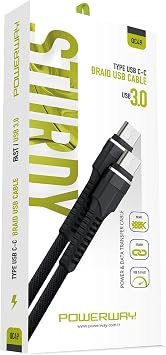 Powerway QC49 Qc49 Usb 3.0 Type Usb C-C