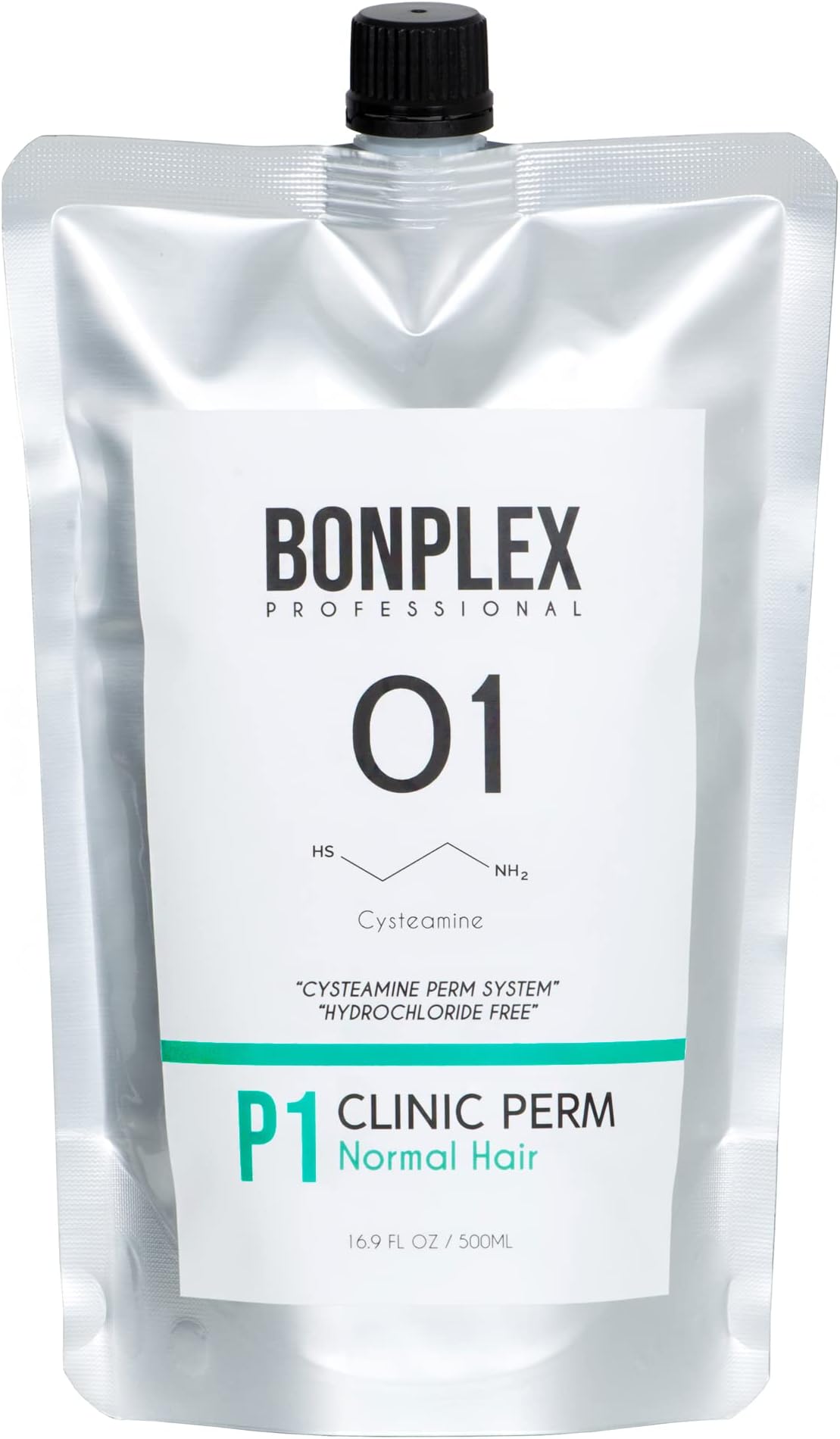 Clinic Perm for Normal | Color Treated | Thin or Delicate Hair | Cysteamine Based | Hydrochloride Free | pH 9.5 | Cream Type Multi-Perm System 16.9oz