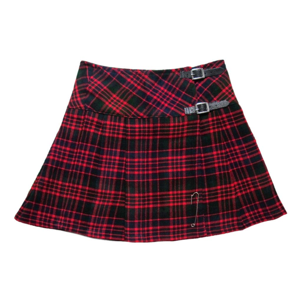 Tartanista 20 Inch Macdonald Pleated Kilt Skirt - Size UK 16