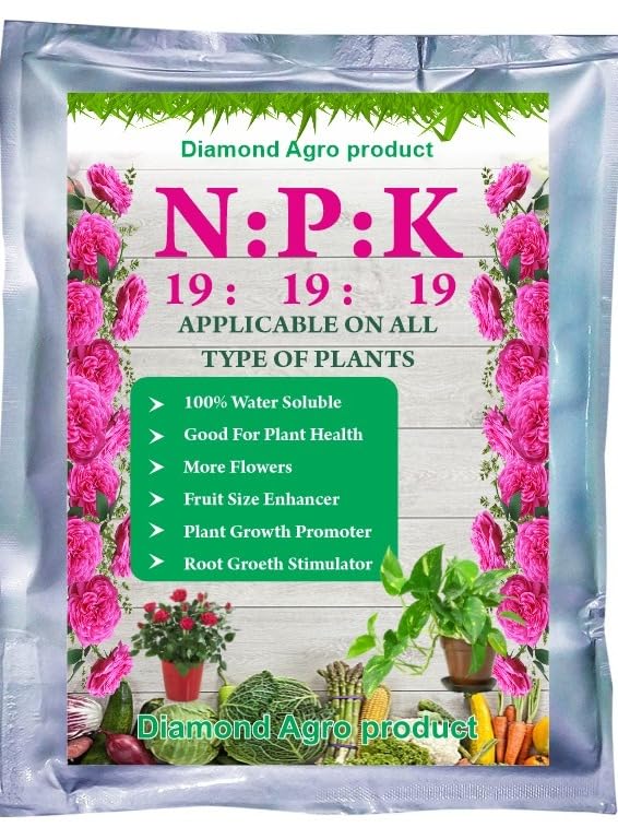 Diamond Agro NPK 19 Plant Booster & Enhancer | Complete Plant Food NPK Plant Booster for Growth Boost And Maximum Production | Ideal For Home, Garden & Outdoor Plant Care (5 Kg), Powder (B0CNXXT6H3) Amazon Price History, Amazon Price Tracker