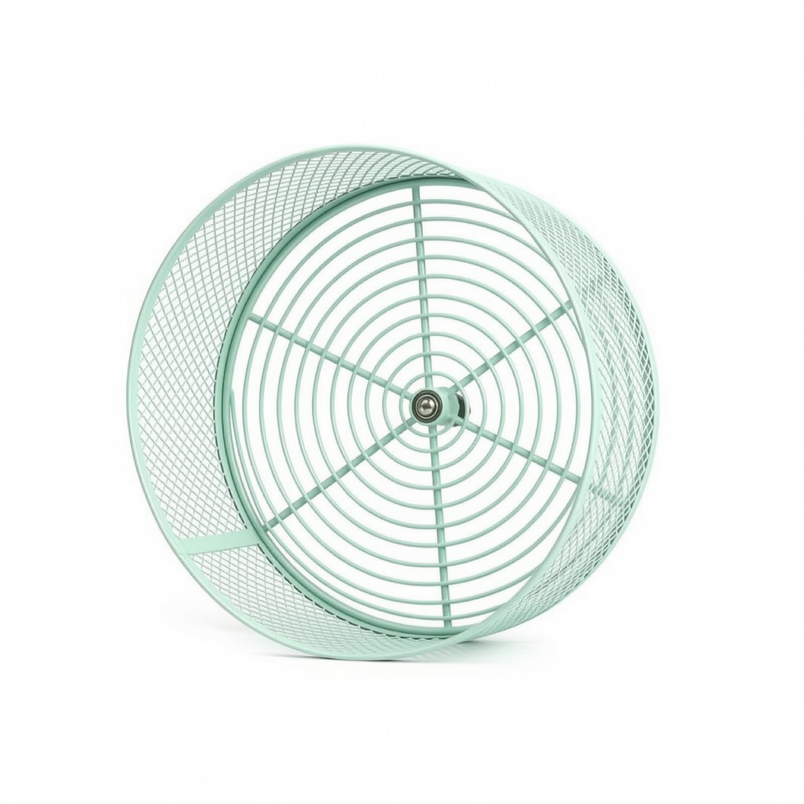Roue pour Rongeur Silencieux, Color to 2, 25 Cm | Roue En Acier Inoxydable, Non Traité, pour Cage, cage