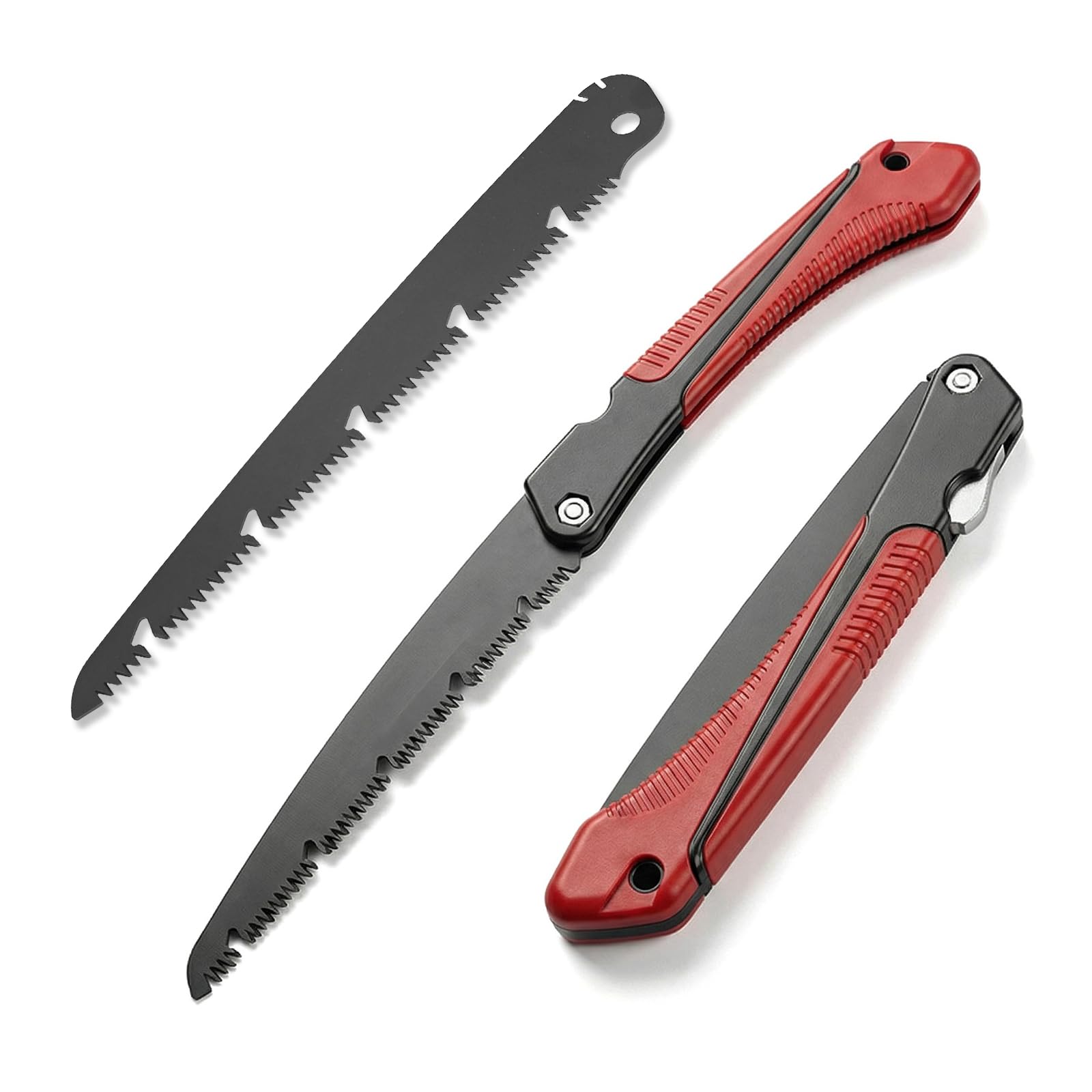Folding Hand Saw, Pruning Saw with Blade, Portable Hand Saw for Hunting Camping Outdoor