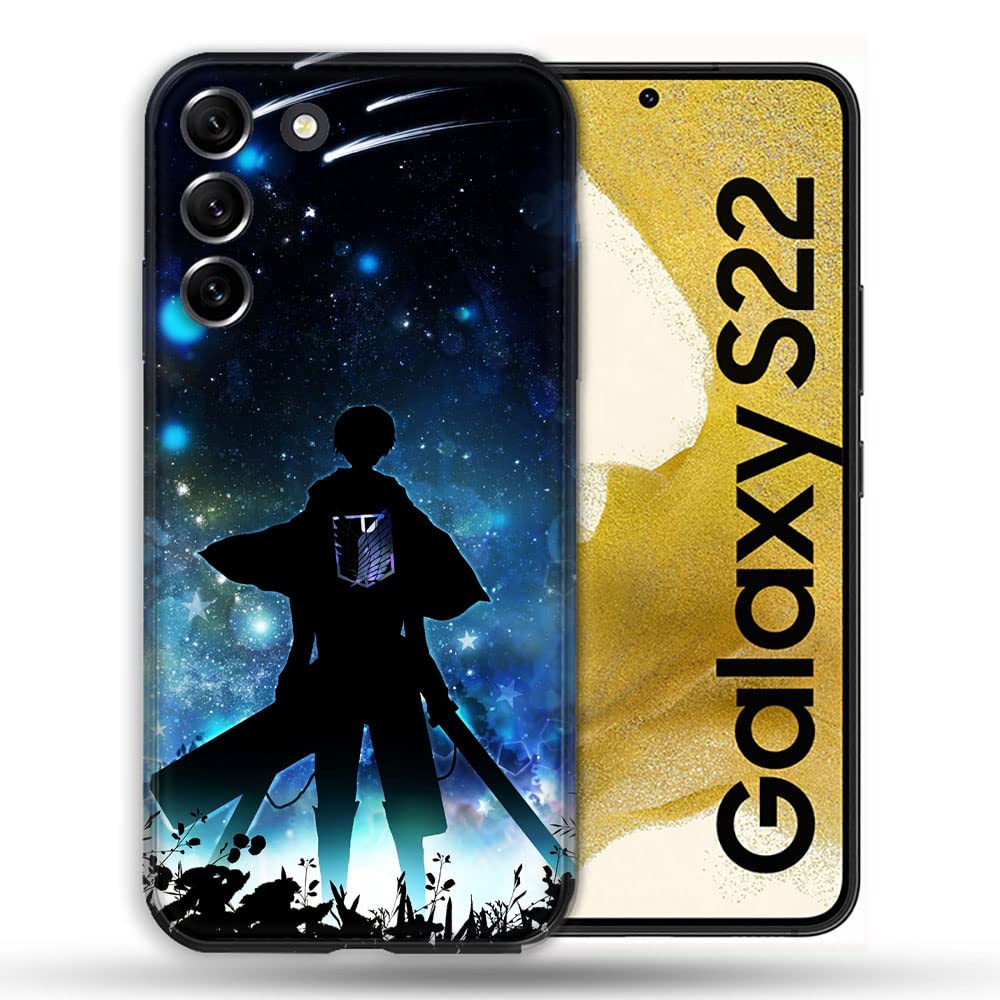 Coque Samsung S22 Attaque des Titans Levi Ackerman rigide antichoc - 2