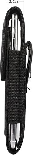 Miniatura 5 de Funda de nailon extra grande para teléfono celular con clip para cinturón para Samsung Galaxy S21 Ultra S22 Ultra S23 Ultra A05 A14 A04e A23 A13