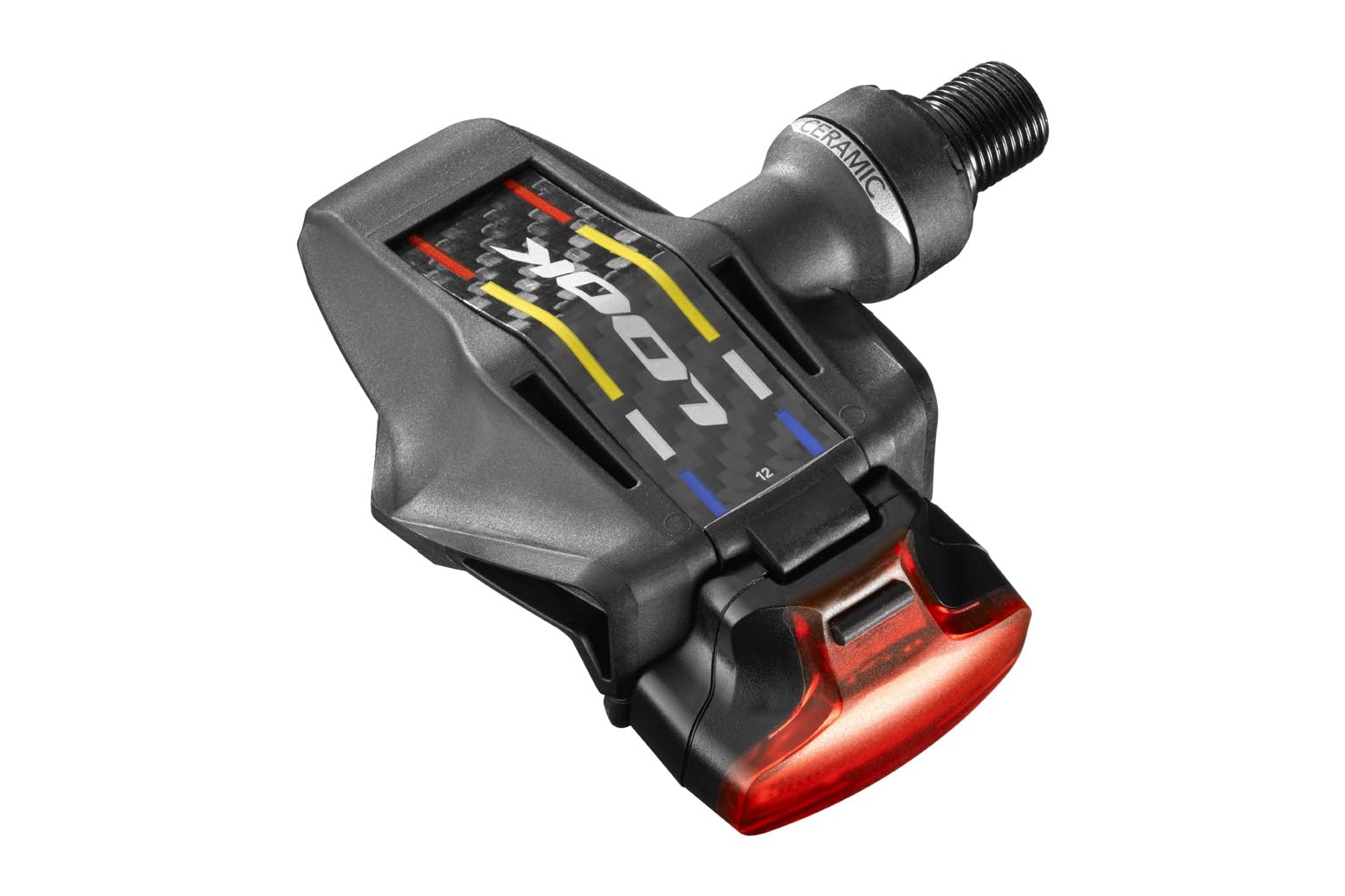 Look Keo Blade Carbon Cr Ceramic Vision (12) – Pedali con luce Vision integrata e cuscinetti ceramici