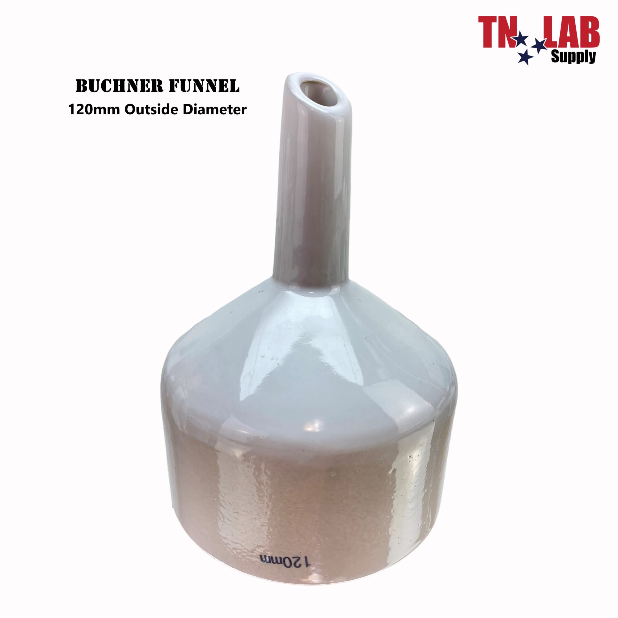 Buchner Funnel Kit Filter Flask Set 120mm Funnel and a 3000ml 3L Vacuum Flask TN LAB