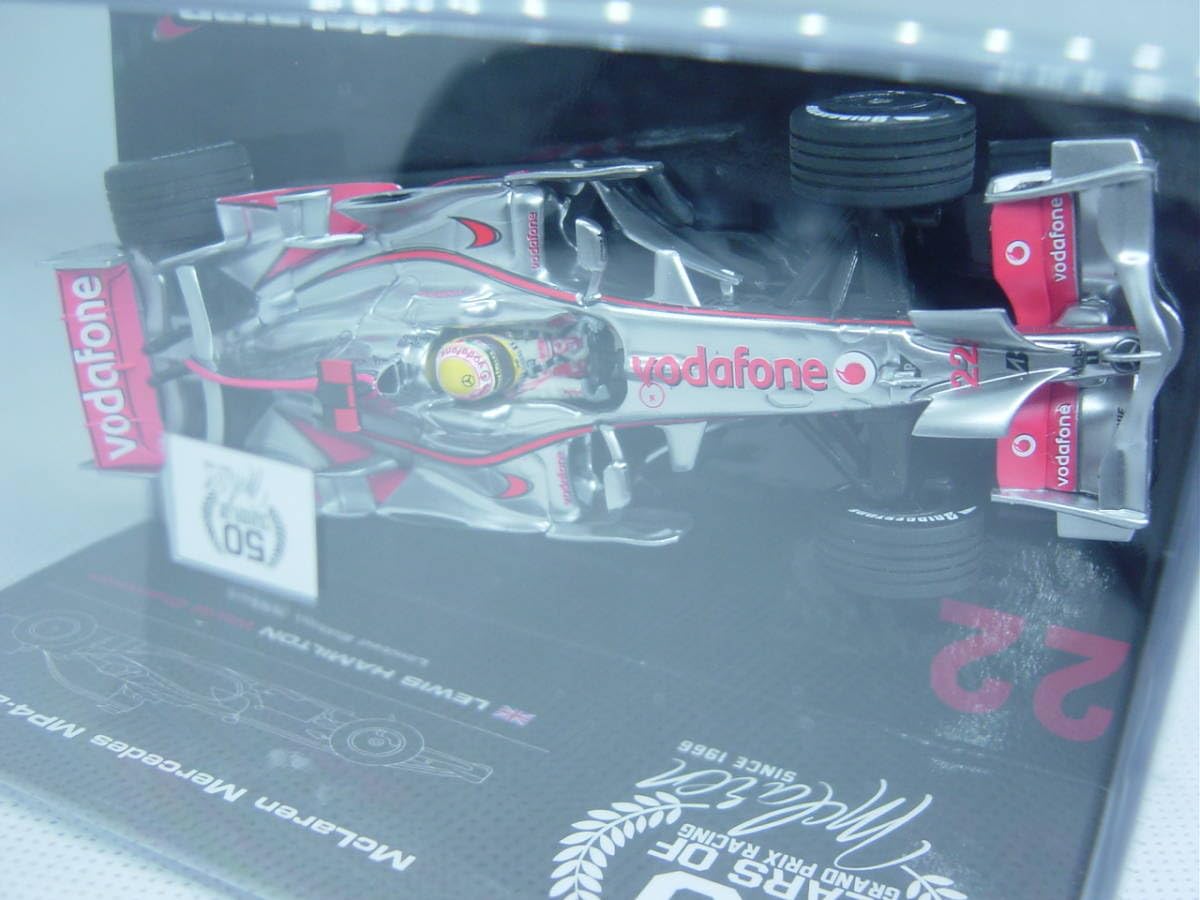 ミニチャンプス 1/43 マクラーレンメルセデス MP4-23 50周年 ミニチャンプス 1/43 マクラーレンメルセデス MP4-23 50周年 1/43