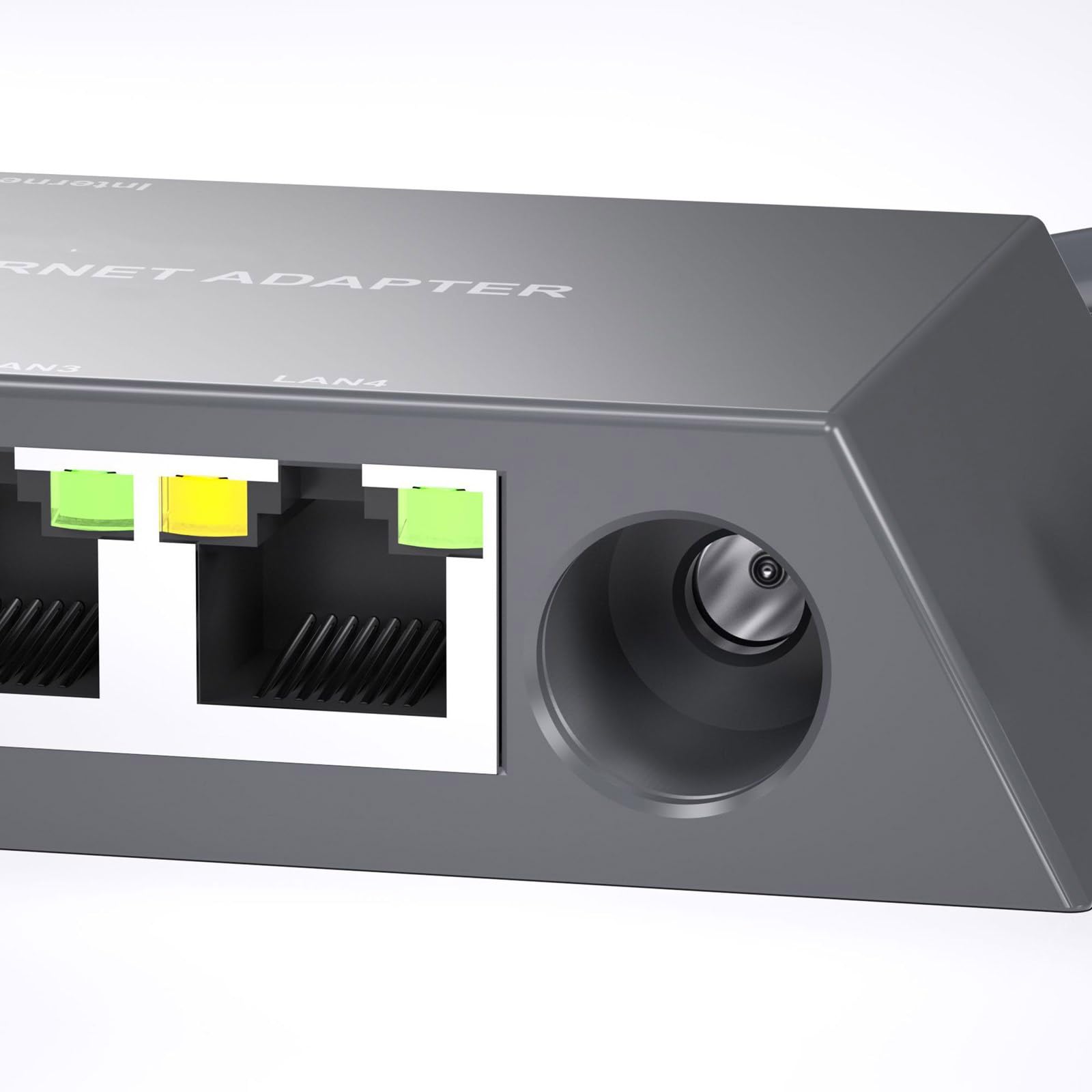 L'alloggio del metallo di velocità dell'adattatore 1Gbps di rete di rete del porto multiplo migliora l'estensore di Ethernet di