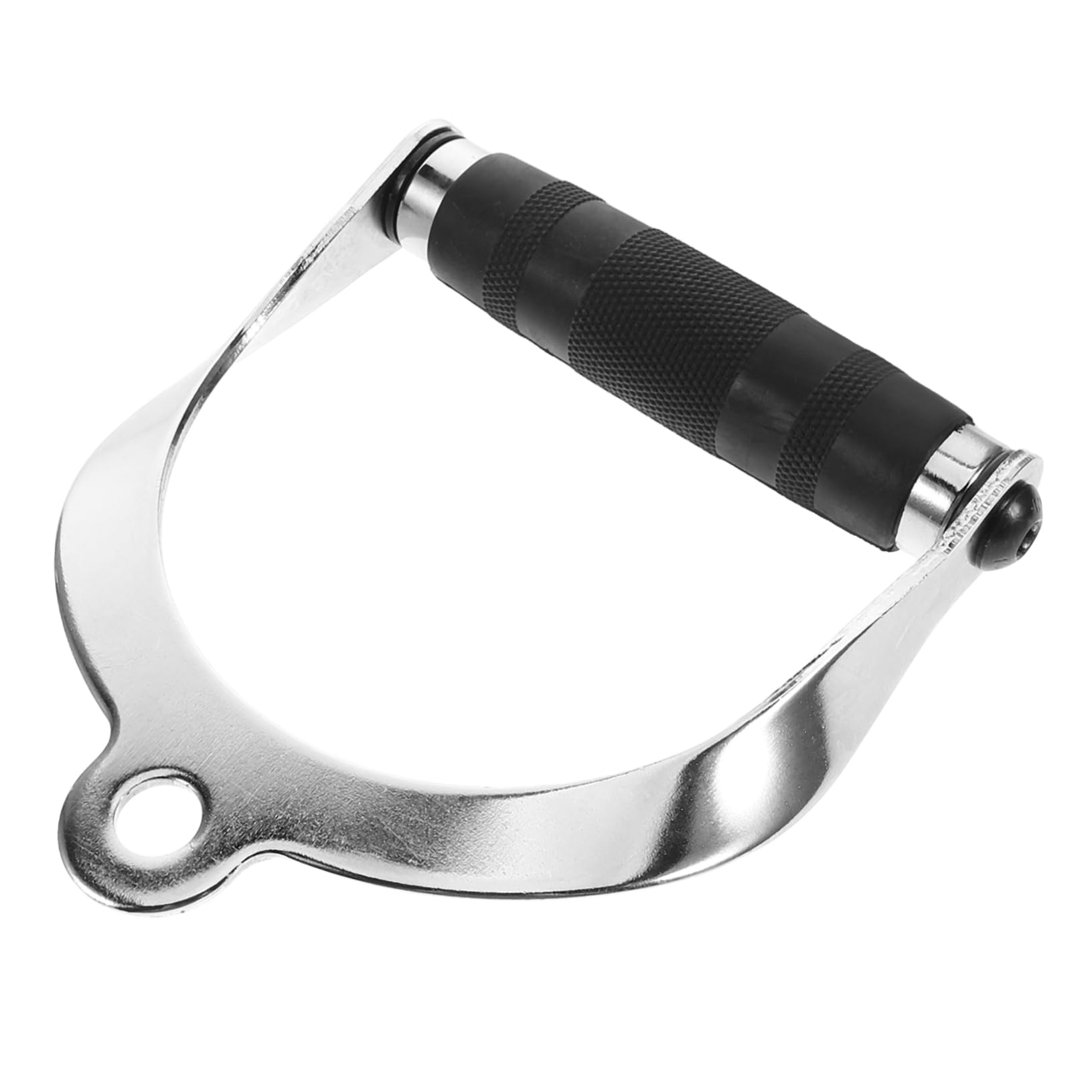 Mango D para Ejercicio de Brazos y Accesorios de Cable para Gimnasio Agarre Ergonómico Antideslizante Compatible con Diversas Máquinas de Fitness para Entrenamiento