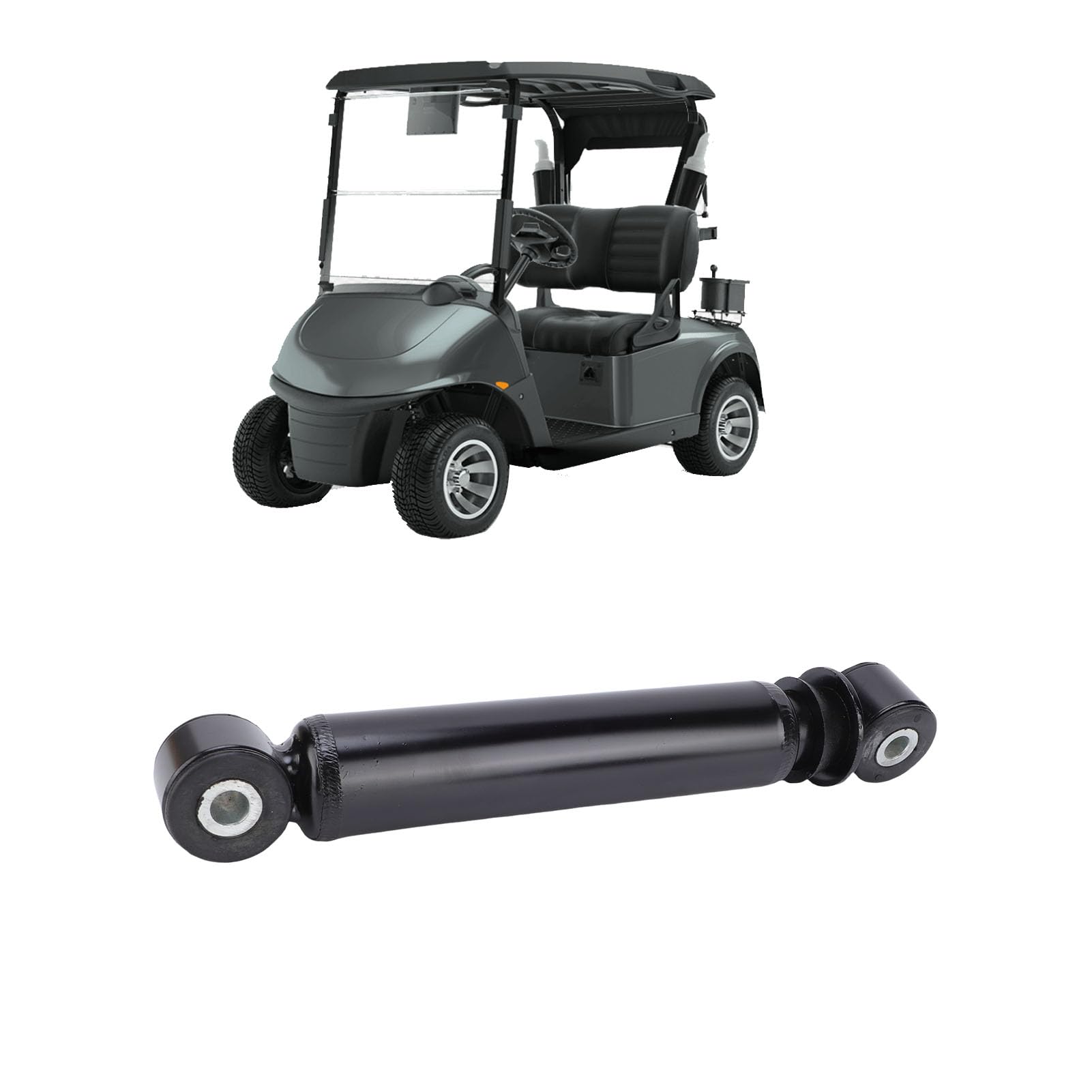 Golfwagen-Stoßdämpfer Hinten, Hochfeste Federung, Komfortable Fahrt für EZGO RXV Gas-Elektro-Golfwagen 2008 und Später