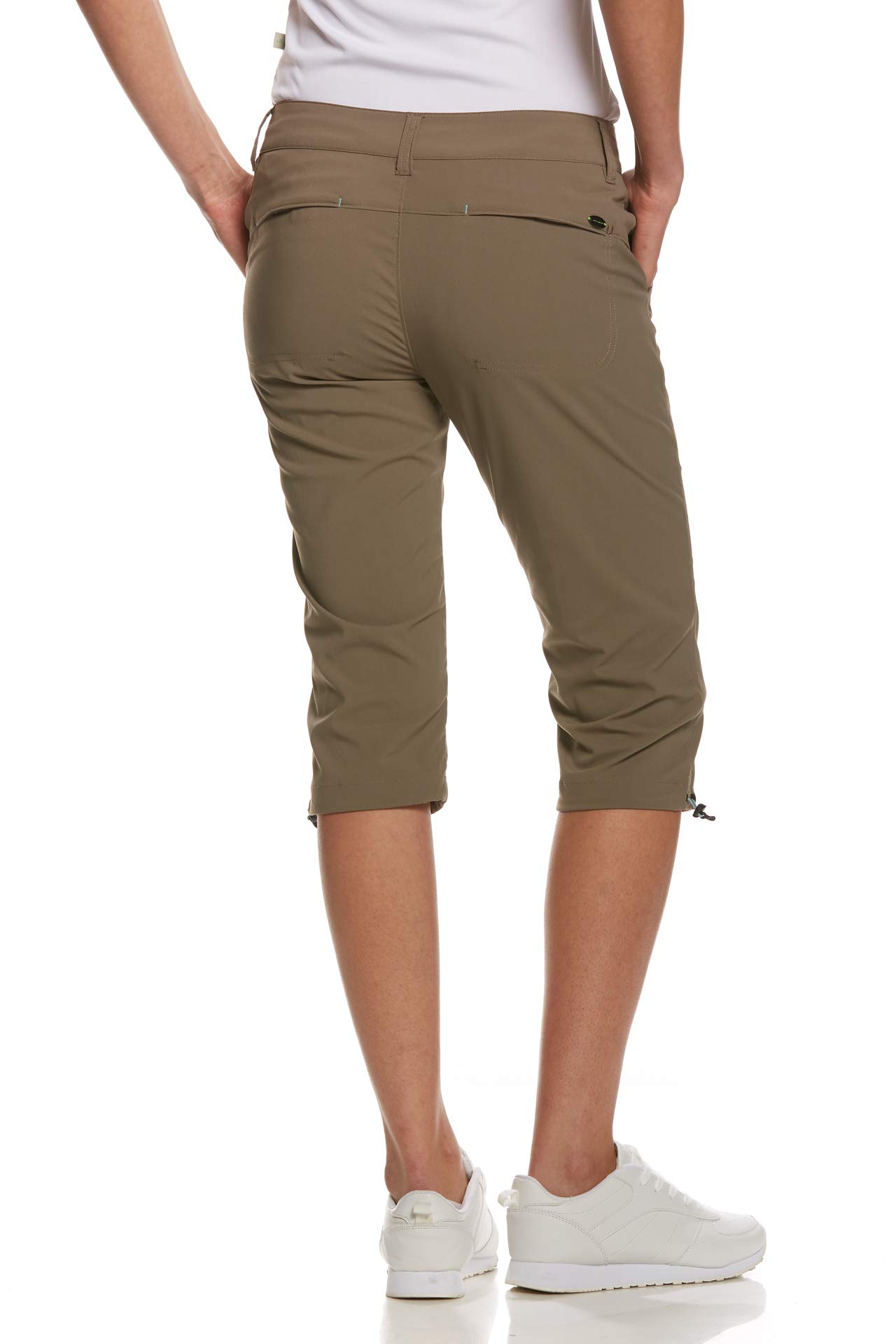 Jeff Green Damen Elastische Schnell Trocknende Kurze Leichte Outdoor Funktions Hose Sophia