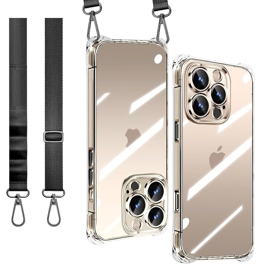 DIESEL iPhone16PROMAX用 クリアケース　ストラップ DIESEL iPhone16PROMAX用 クリアケース ストラップ