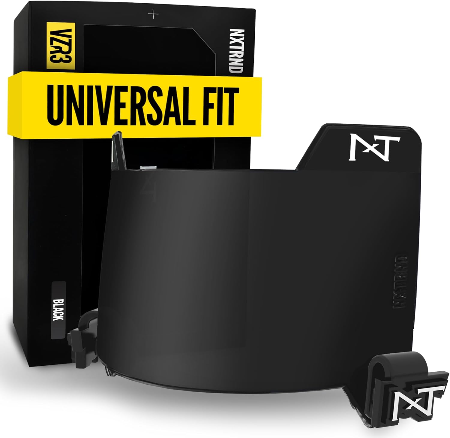 Nxtrnd VZR3 Football Visor, Curved Lens Technology, Fits Adult & Youth Football Helmets