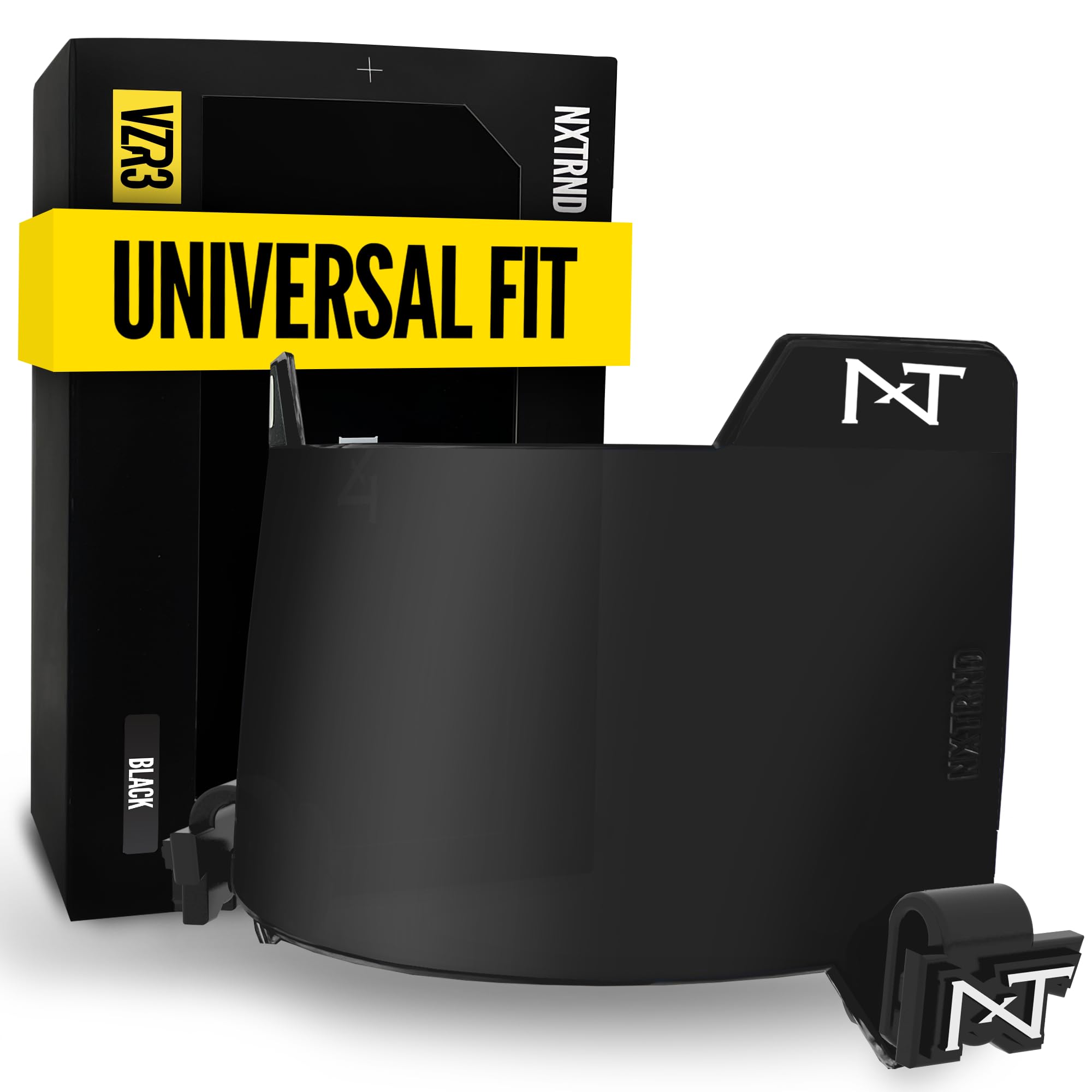 Nxtrnd VZR3 Football Visor, Curved Lens Technology, Fits Adult & Youth Football Helmets