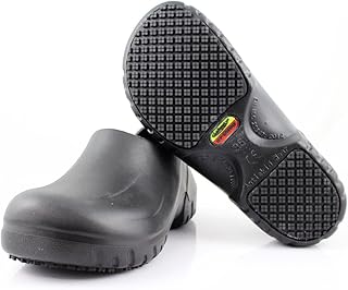 Laforst Atomic EVA Unisex Slip Resistant Work Shoes Slip On Black Womens Size 10 (Mens Size 8)