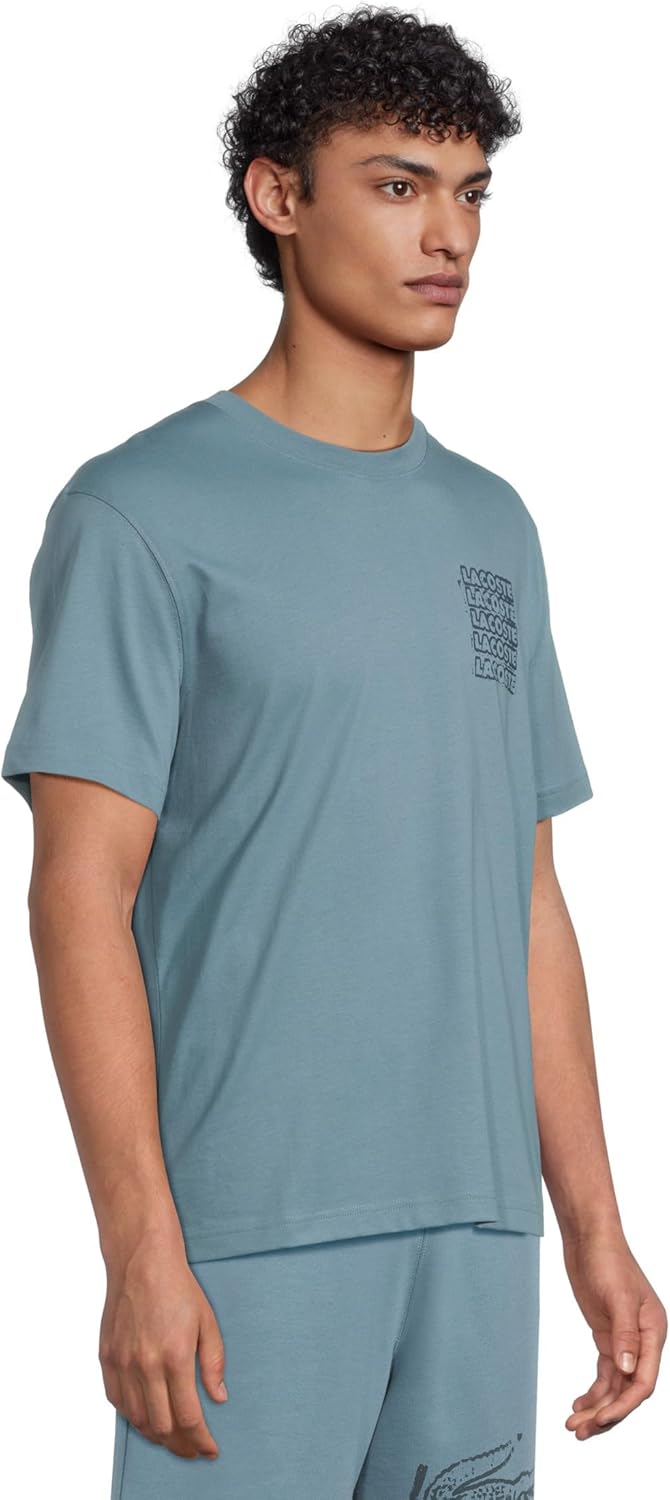 Lacoste Men's Cotton Jersey Graphic T-Shirt