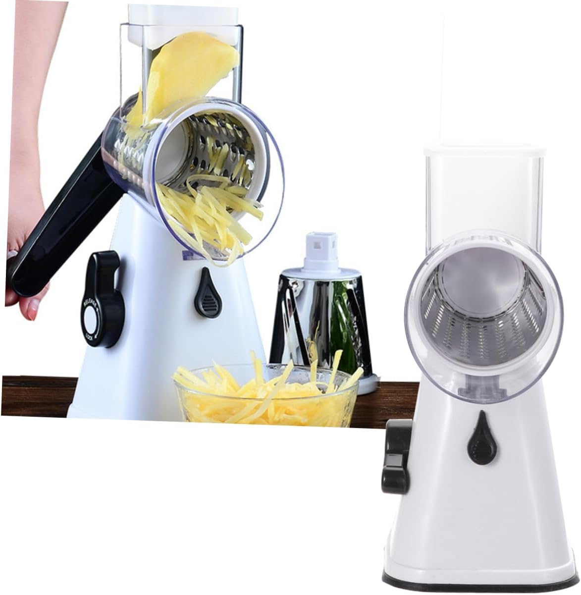 Mikinona Multifunctional Vegetable Grater and Slicer Spiral Peeler for Easy Vegetable Cutting for Cucumbers Carrots and More Creative Kitchen Tool for Home Cooking