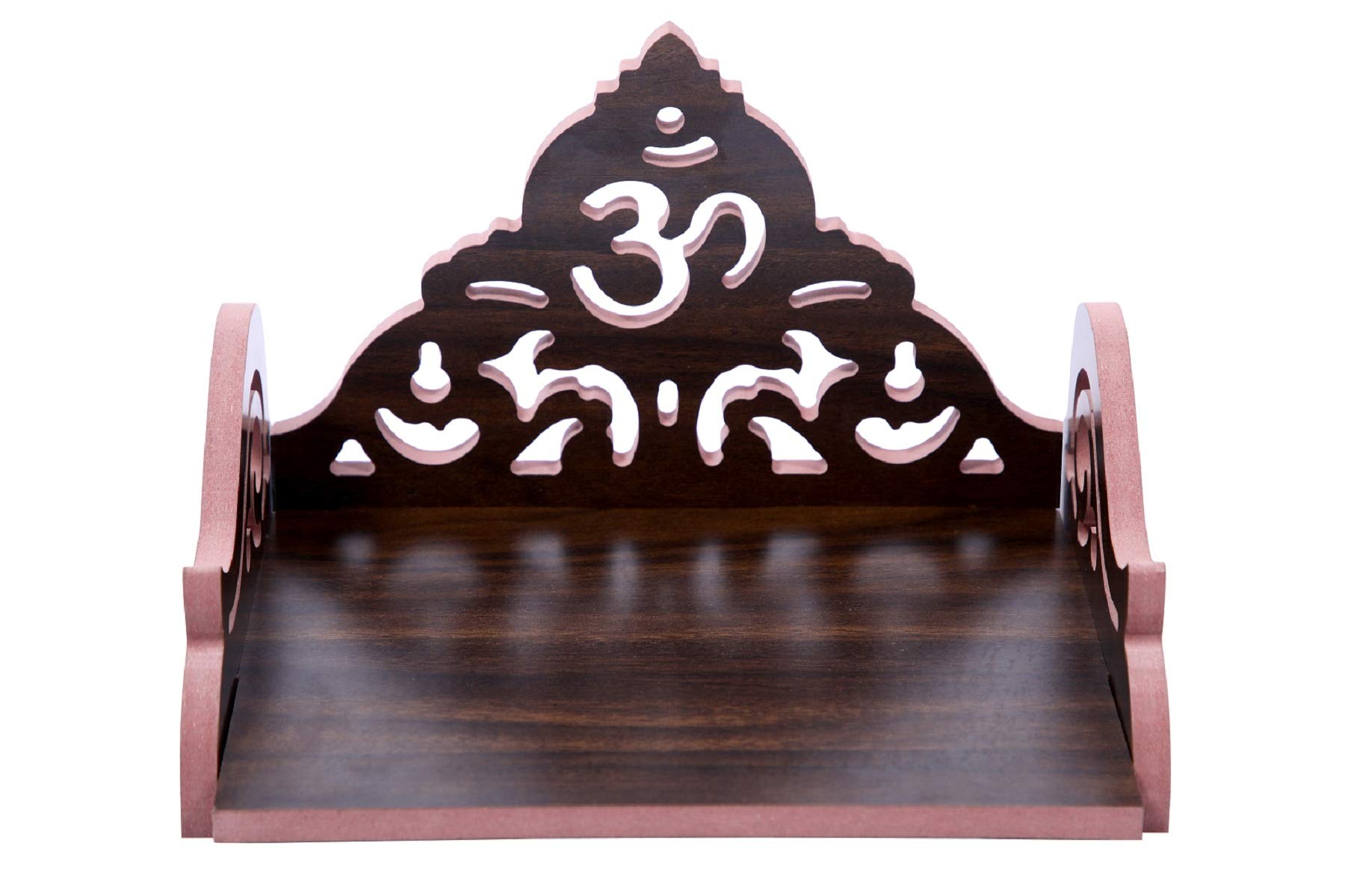 Buy GTR Wooden Wall ed Hanging Puja Temple Stylish Wood God Stand for
