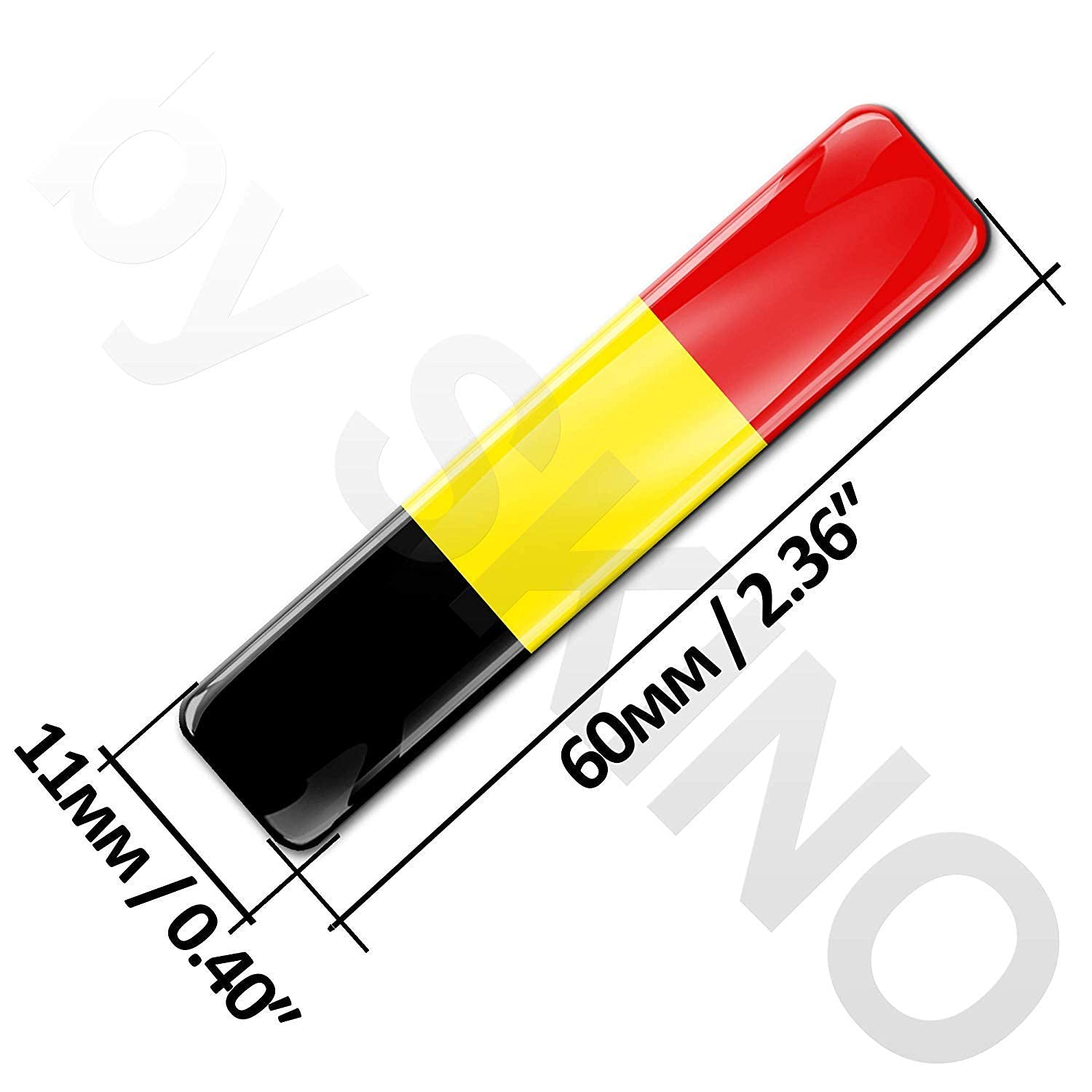 Autocollant Polyuréthane Résistant Autocollants 3D Drapeau Écosse - Pack De 2 Stickers Haute Qualité Pour Voiture, Moto Et Supports Lisses Style écossais Personnalisation