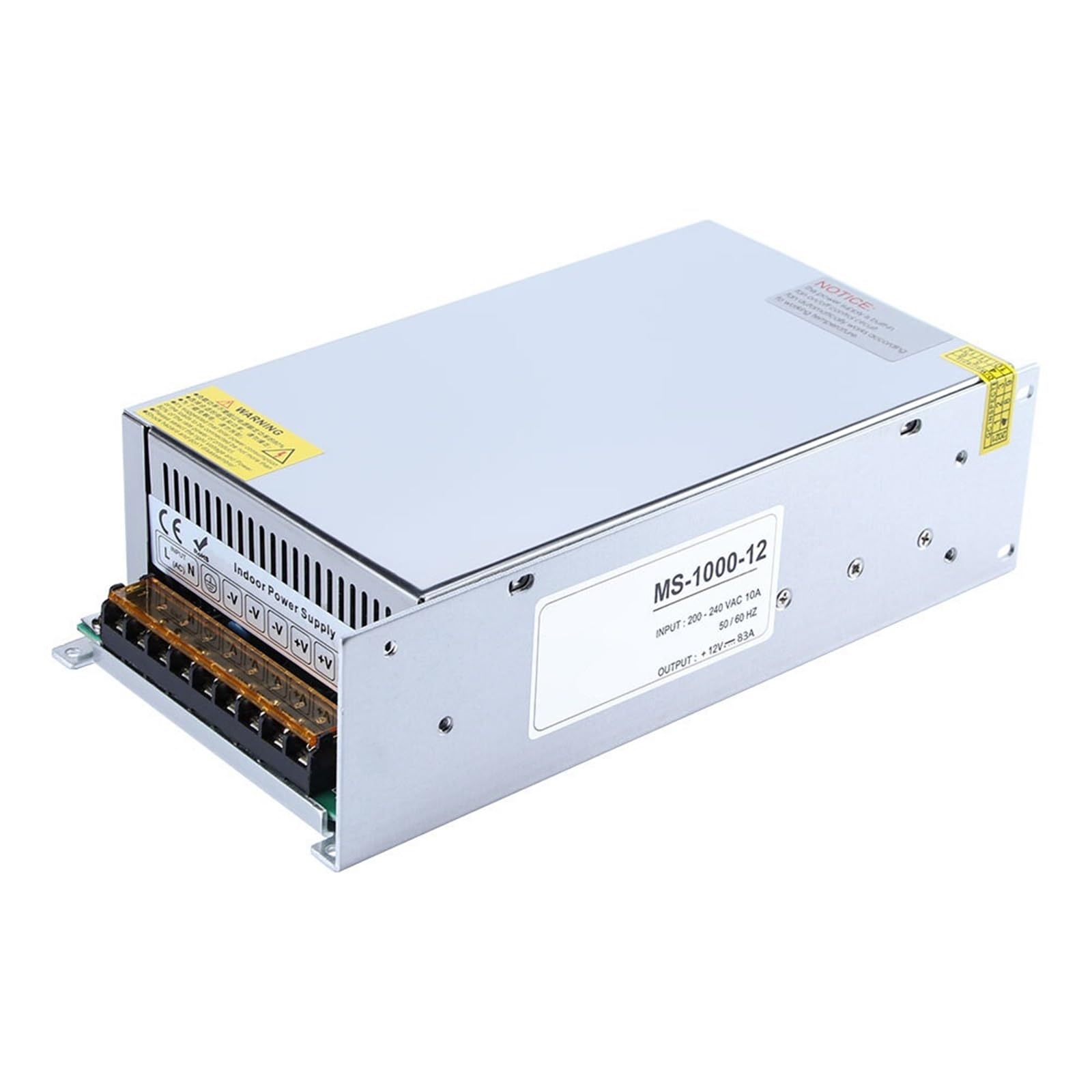 FCARUMIQP Ms-1000-12 1000W 12V 83.3A Home Energy Storage Switching Supply Power Supplies 1Pcs