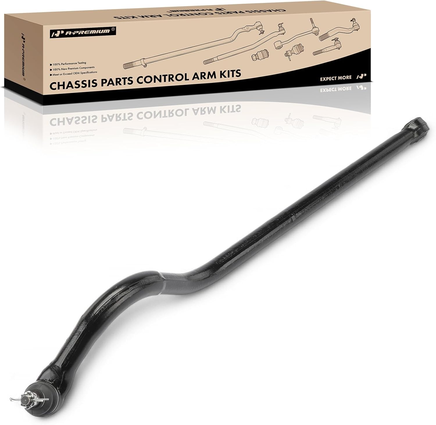 A-Premium Front Steering Track Bar, Compatible with Dodge Ram 1500 1994-2001, Ram 2500 3500 1994-2002, 4WD