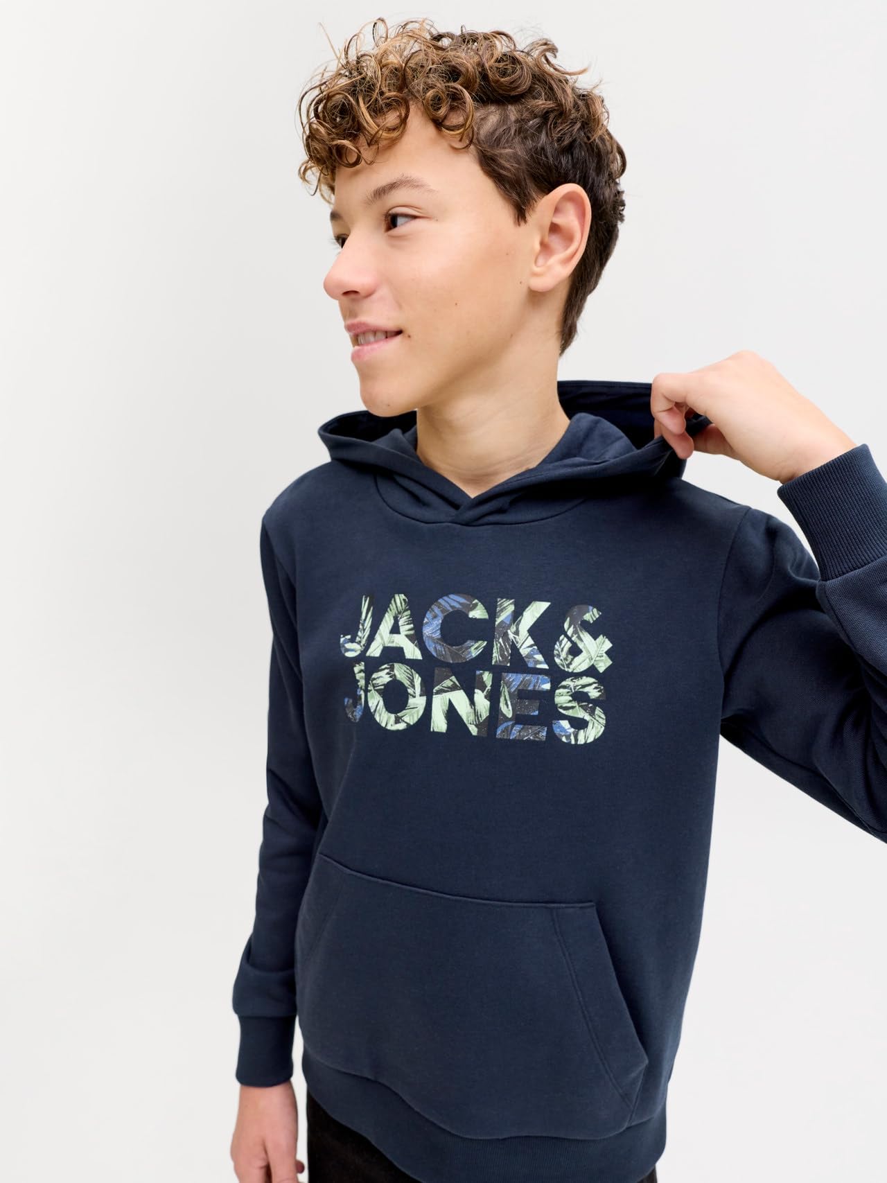 JACK & JONES Herren Jjejeff Logo Sweat Hood Jnr Jjejeff Logo Sweat Hood Jnr (1er Pack)
