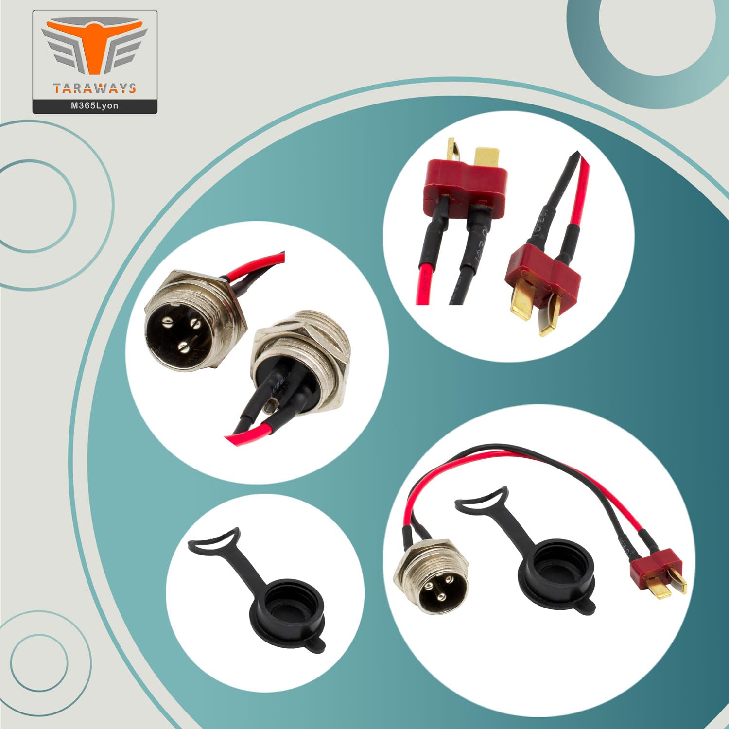Porta di ricarica compatibile con monopattino Kugoo M4 / M4 Pro