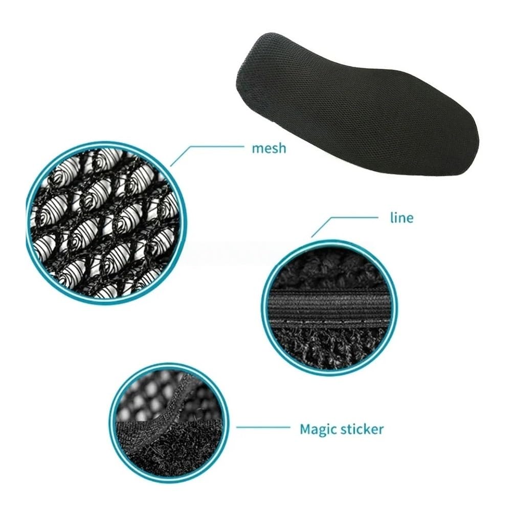 Fodere sedili Moto Per B&M&W C400GT C 400 GT C400X Moto Mesh Fodera Per Cuscino Del Sedile Isolamento Termico Protezione Della Copertura Del Sedile