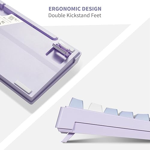 Miniatura 5 de Hexgears Teclado mecánico M4, 96% 99 teclas, teclado con cable intercambiable en caliente, teclado para juegos con cable macro compacto, teclados de