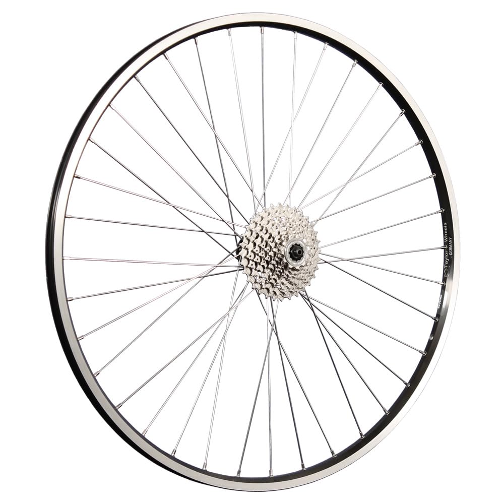 28 Zoll Laufrad Hinterrad Hohlkammer Shimano Cues FH-QC300 schwarz 9 Fach Kassette