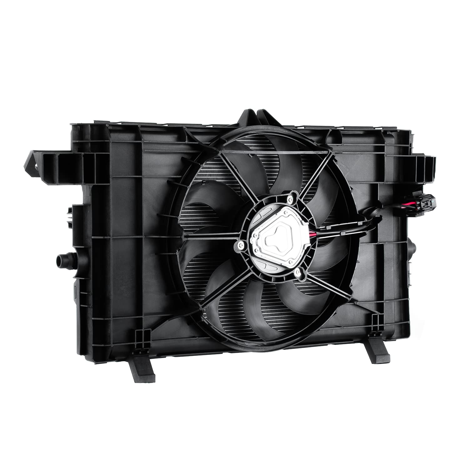 Amazon.com: ALLOYWORKS Radiator & Cooling Shroud Fan