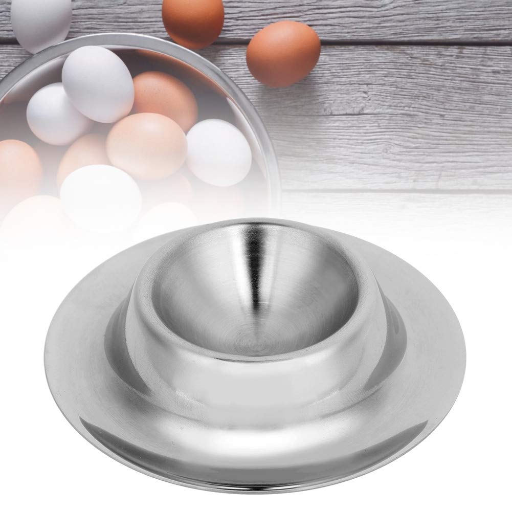 Stainless Steel Egg Holder Tray Cup Resistant Sanitary for Household Kitchen Breakfast