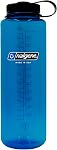 Nalgene 48 oz Wide Mouth Silo Water Bottle | BPA-Free, Durable & Leak Proof, Large & Lightweight for Hiking, Gym & Sports, Blue