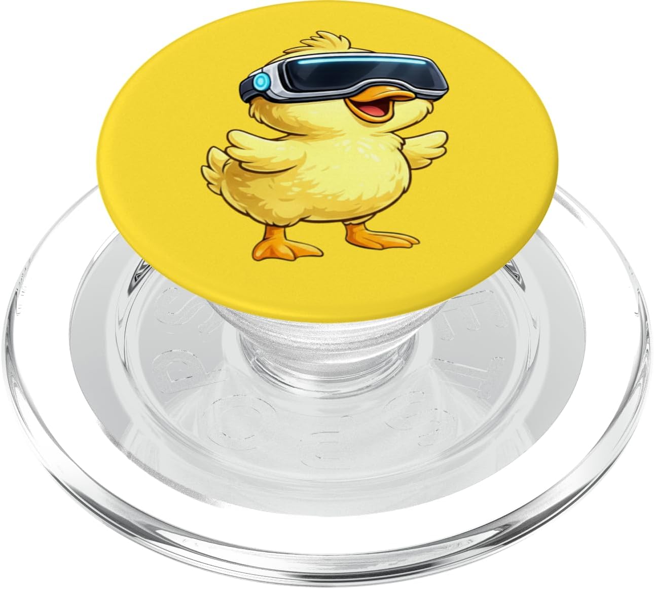Cute Duck VR Gamer Virtual Reality Player PopSockets PopGrip for MagSafe