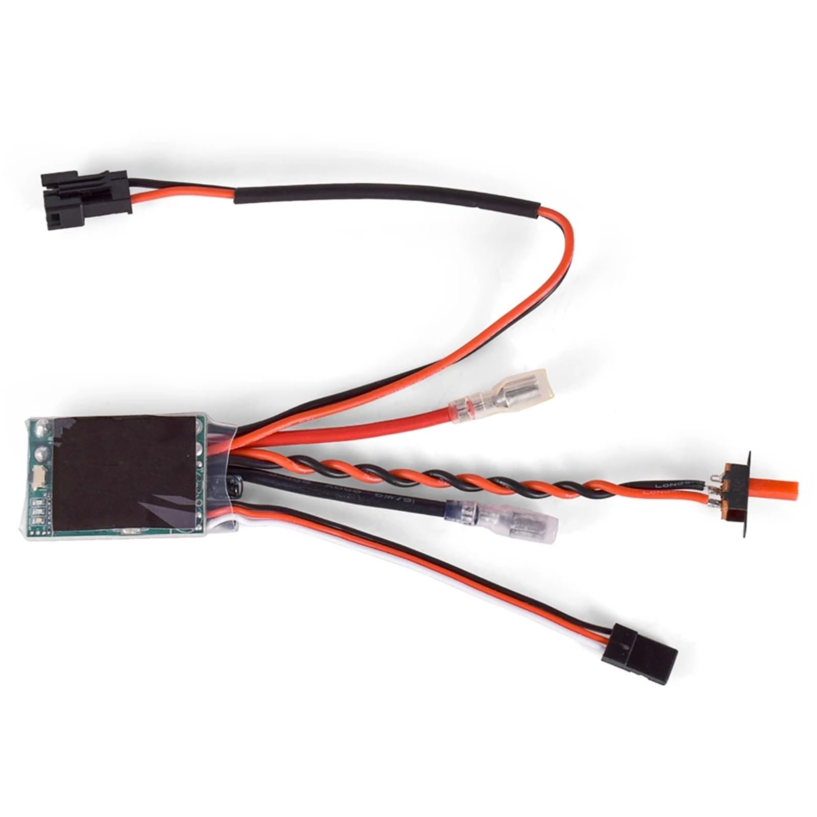 para Mini 2S 30A Cepillado ESC Controlador De Velocidad Eléctrico BEC 5V 3A con Freno RC Modelo Coche 280 290 370 380 390 Reemplazo Motor RC Cepillado Esc