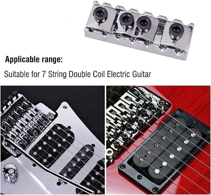 Amazon | 7 弦ロックナット 48 ミリメートルエレキギターロックナット