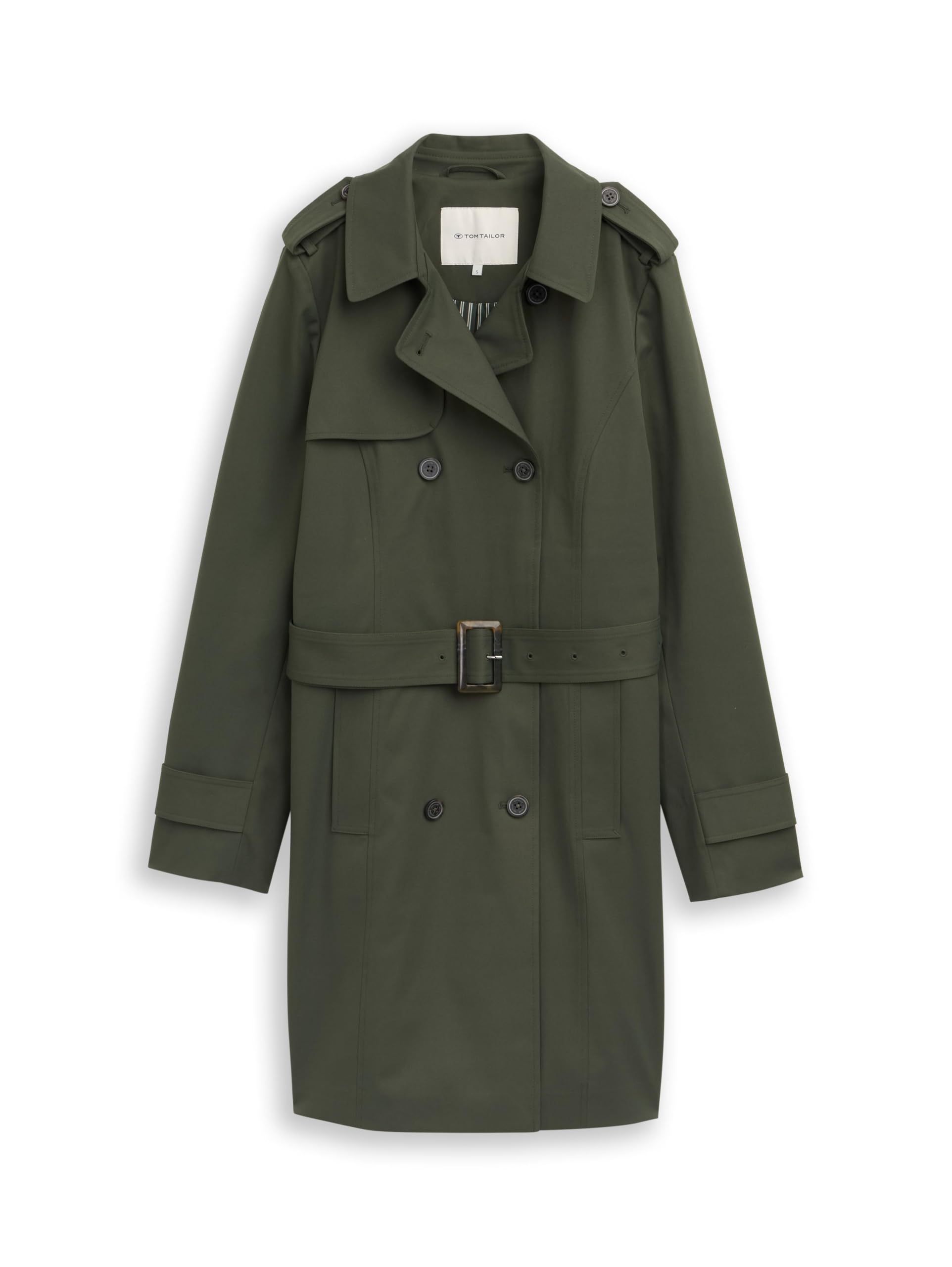 TOM TAILOR Damen Basic Trenchcoat