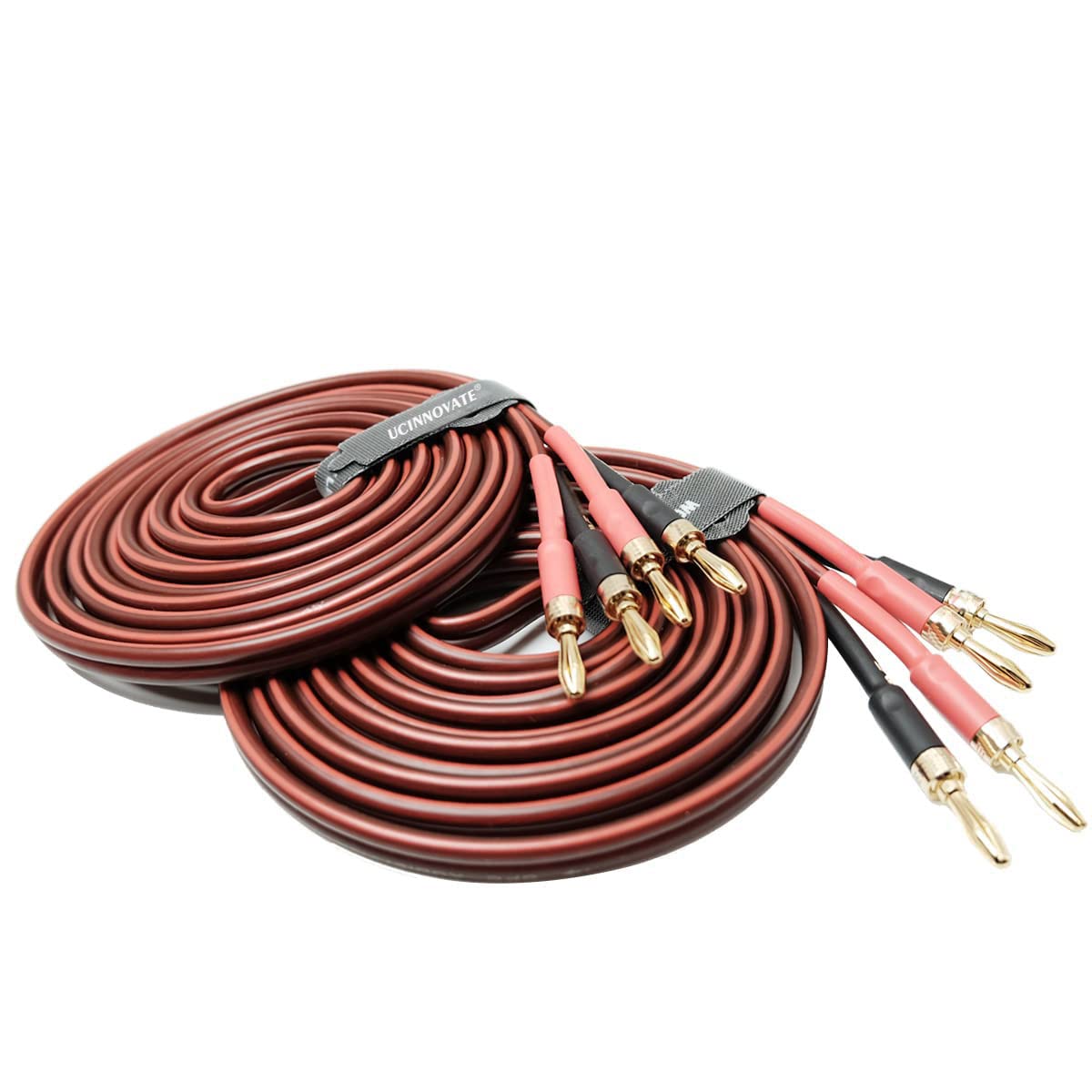 UCINNOVATE Speaker Cables 2 Pack 6.6FT