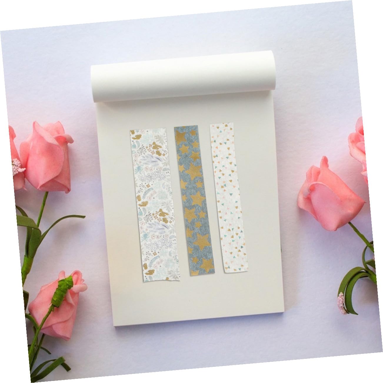 Lurrose 60rouleaux Rubans Adhésifs Décoratifs Papier Rubans Washi Avec Motifs Doré Pour Scrapbooking Et Bricolage