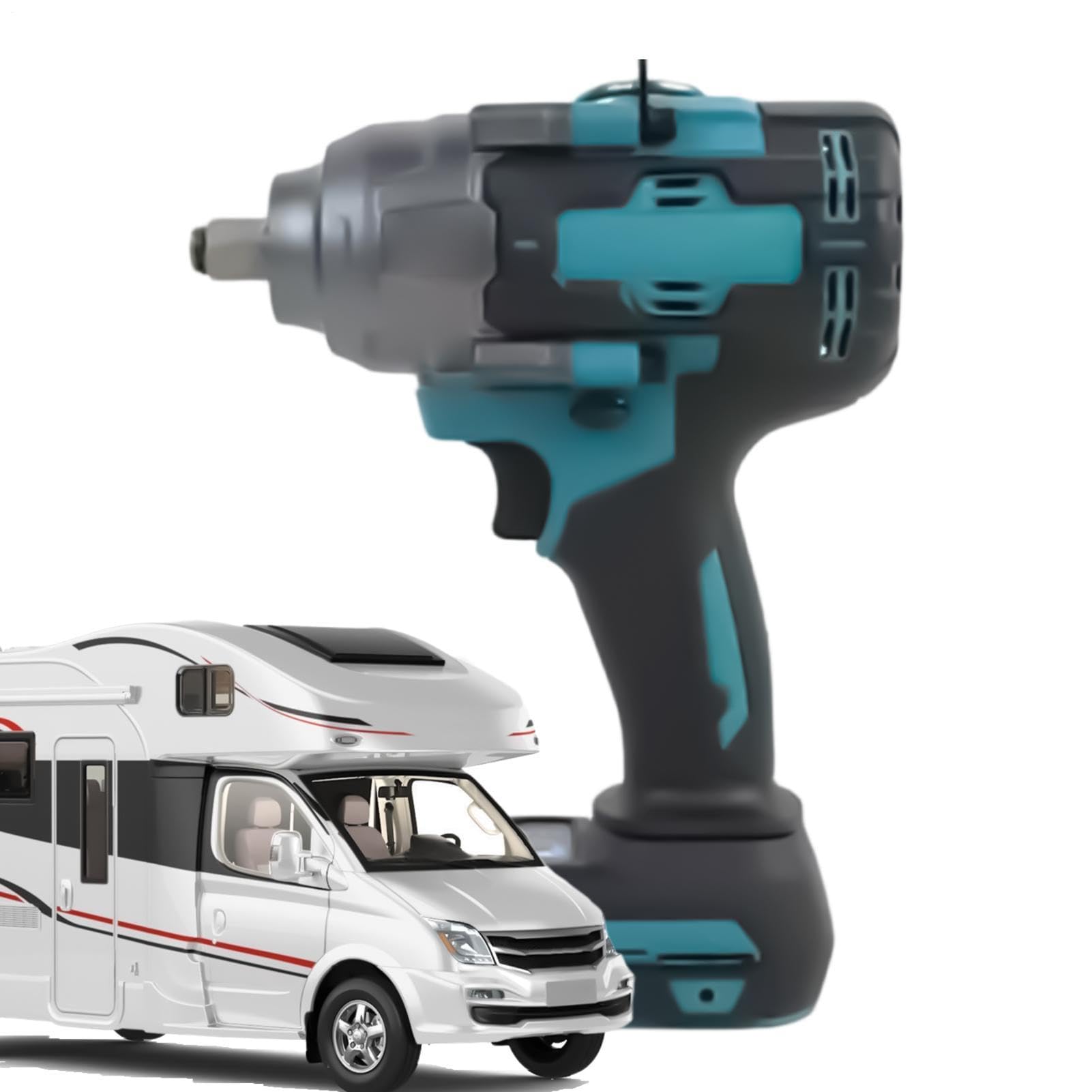 Chiave Dinamometrica Per Auto Avvitatore Ad Impulsi Brushless Ricaricabile | Chiave Dinamometrica A Batteria Per Casa Garage Officina Edilizia Automotive Meccanici Elettricisti