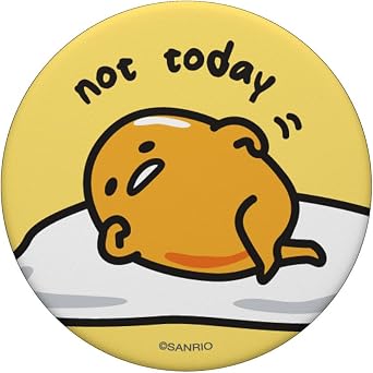 Gudetama The Lazy Egg Not Today PopSockets Adhesive PopGrip