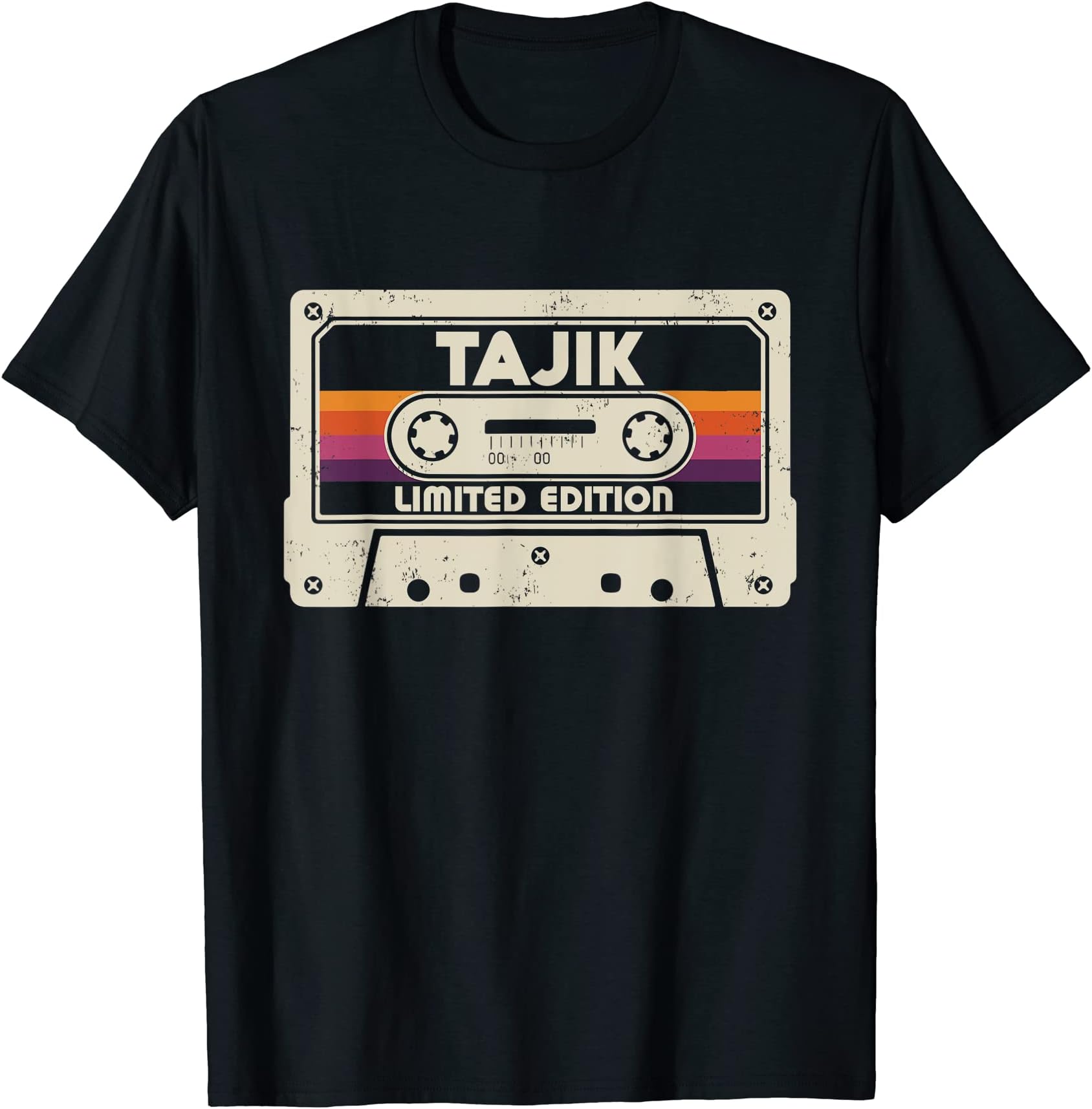 Tajik National Pride, Tajikistan Country Retro T-Shirt