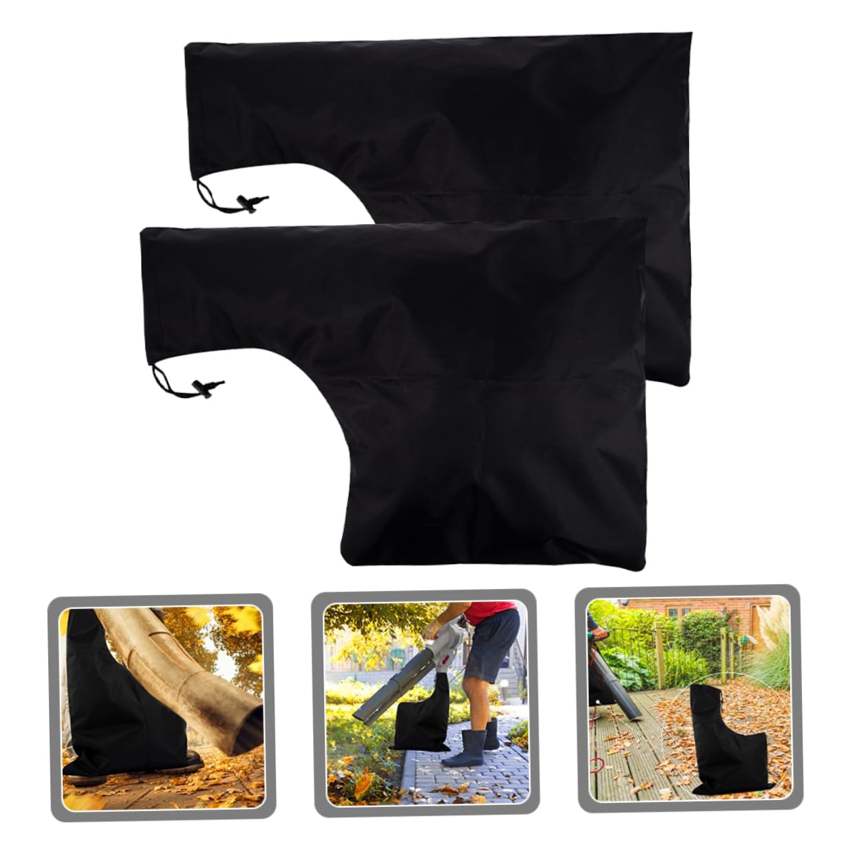 YARNOW 10piezas Bolsa Recolectora De Bolsa para Soplador De Resistente y Práctica para Jardín y Hogar Fabricada Oxford Duradera