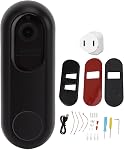 5G Video Doorbell 1080P HD, Night Vision, Intelligent Voice Change, Dual Power Supply, Remote Video Call, Smart Interconnection for Tuya (U.S. regulations)